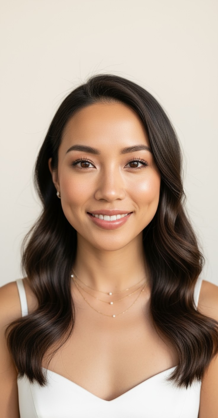 After Hair Down Bridesmaid